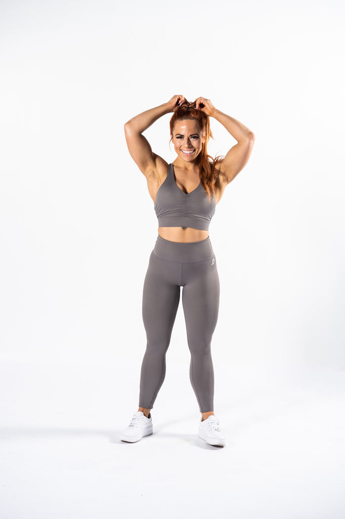 Allure Sports Bra - Grey