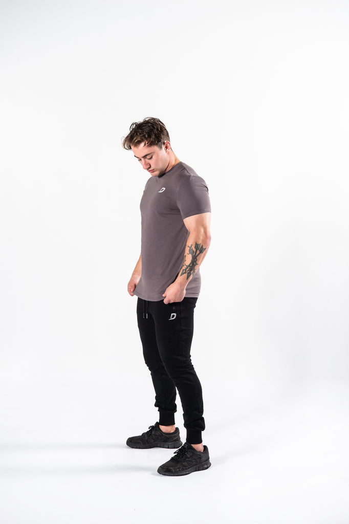 Male Focus Tee - Charcoal